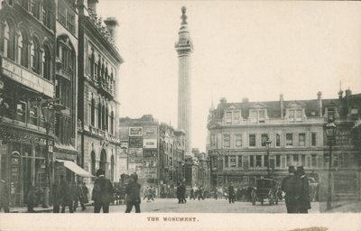 Het Monument, Londen door English Photographer